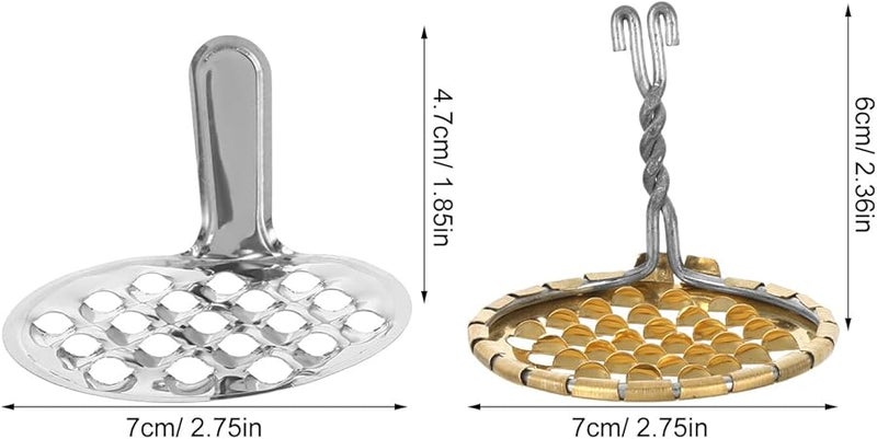 Stainless Steel Bean Jelly Scraper Set 2 Pieces Food Grater and Cold Noodle Tool - Image 2